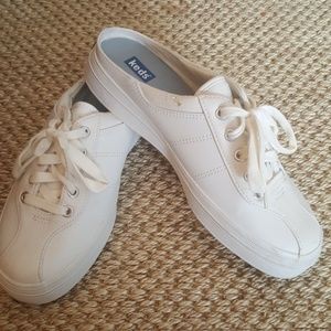 keds leather mule